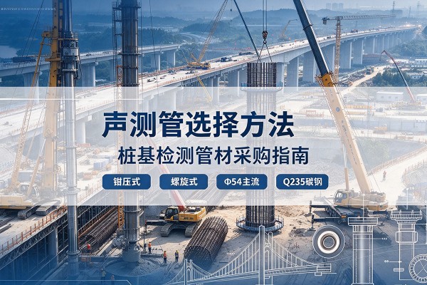 麦积声测管选型标准