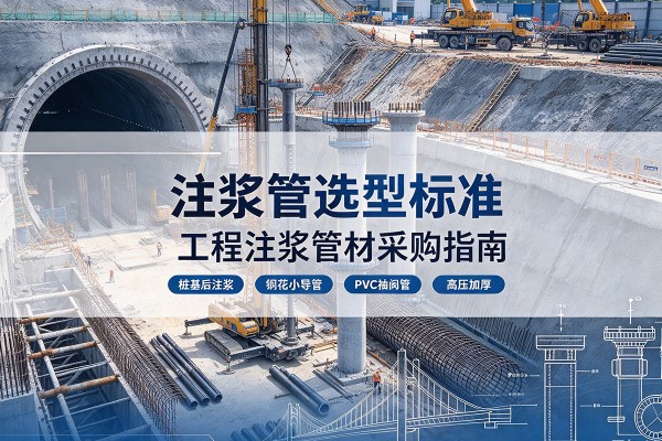 麦积注浆管选型标准